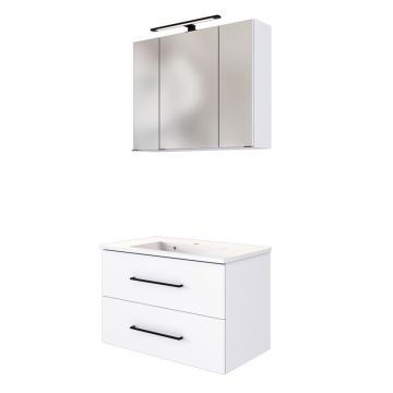 Held Möbel Luzern Badmöbel Set 1 - 80 cm