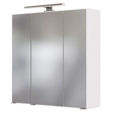 Held Möbel Garda Spiegelschrank 3D - 60 cm, 3 Türen