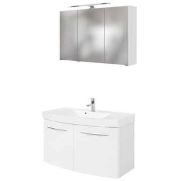 Held Möbel Florida Badmöbel Set 2 - 100 cm