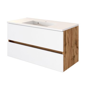 Held Möbel Lucca Waschtisch mit Unterschrank - 100 cm