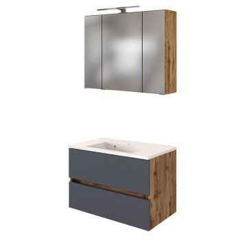 Held Möbel Lucca Badmöbel Set 5 - 80 cm