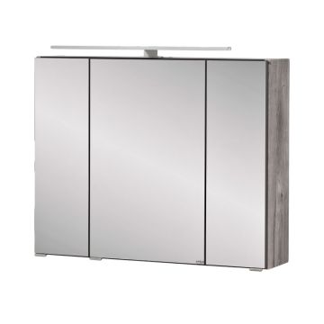 Held Möbel Stockholm Spiegelschrank 3D - 80 cm