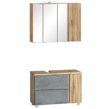 Held Möbel Empoli - Bad Set 85 cm Front