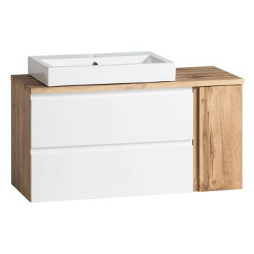 Held Möbel - Empoli Waschtisch 105 inkl. Keramikaufsatzbecken Front