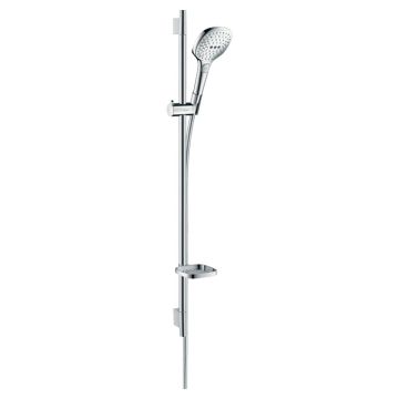 Hansgrohe Raindance Select E Brauseset 120 3jet in weiss/chrom