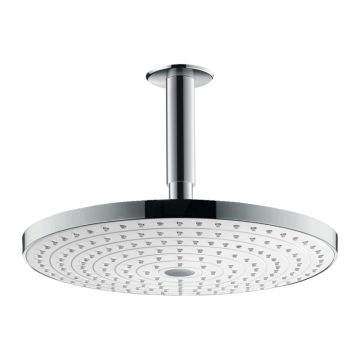 Hansgrohe Raindance Select S Kopfbrause Deckenmontage 301 mm in weiss/chrom
