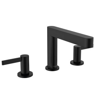 Hansgrohe Finoris Waschtischarmatur 3-Loch mit Push-Open Ablaufgarnitur