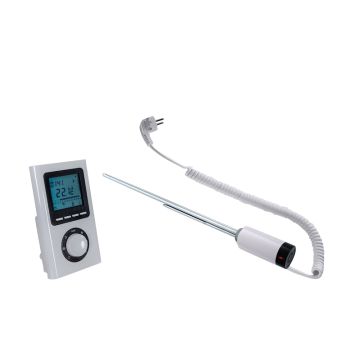 HSK Designheizkörper Elektroheizpatronen Heizstäbe / Heizstab 4 mit Fernregler