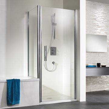 HSK Exklusiv Drehtür mit verkürzter Seitenwand