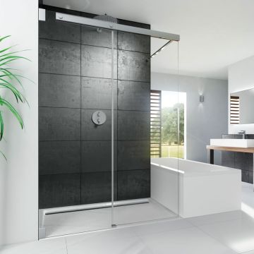 HSK K2 Walk In Dusche K2 35 Gleittür 2-teilig