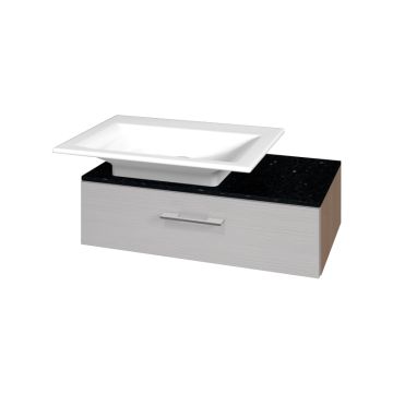 Laguna Platino 2.0 Waschtisch mit Unterschrank - 66,6 cm - Gästebad