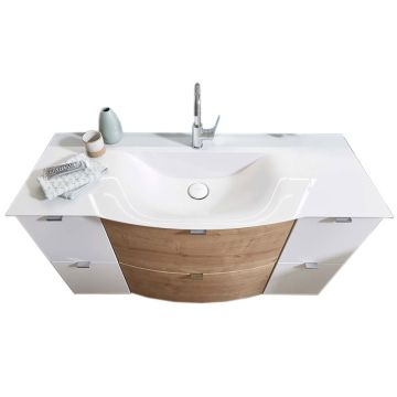 Laguna modern classic Waschtisch mit Unterschrank - Set 4 - 131,2 cm