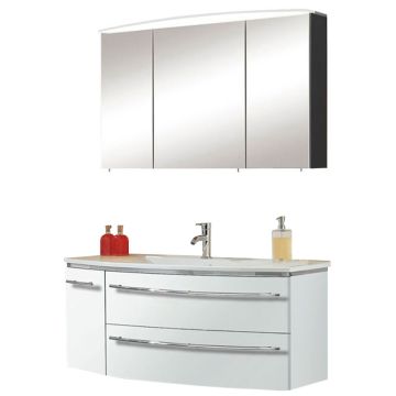 Marlin Bad 3040 - CITYplus Badmöbel Set 17 - 122 cm