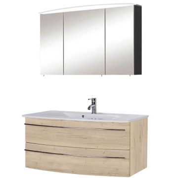 Marlin Bad 3040 - CITYplus Badmöbel Set 31 - 121 cm