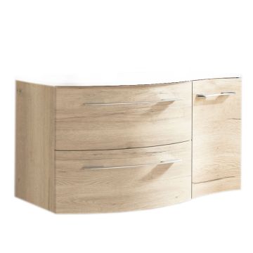 Marlin Bad 3280 Waschtischunterschrank - 90 cm, 2 Auszüge