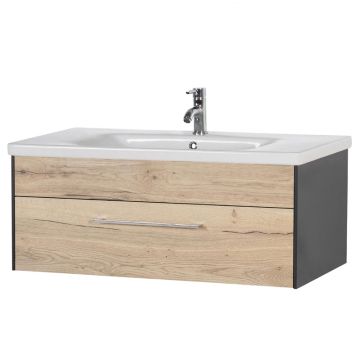 Marlin Bad 3400 Waschtisch mit Unterschrank - 101 cm