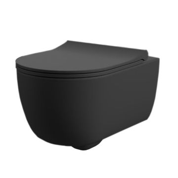 Nordholm Maresol WC - spülrandlos, weiß, mit Softclose Beispiel