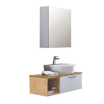 Nobilia Elements Badmöbel Set 21 - 90 cm