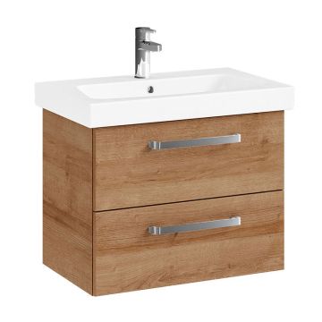 Pelipal Pineo Keramikwaschtisch mit Unterschrank 69 cm