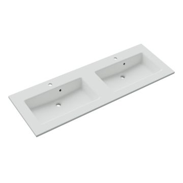 Pelipal Serie 6010 Solid Surface Doppelwaschtisch 153 cm