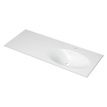 Pelipal Serie 6010 Krion-Waschtisch 133 cm