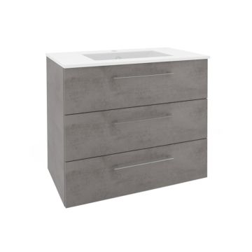 Pelipal Serie 6110 Waschtisch mit Unterschrank Set 81 cm