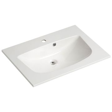 Pelipal Serie 6025 Mineralmarmor-Waschtisch 67 cm