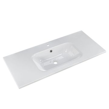 Pelipal Serie 6040 Mineralmarmor-Waschtisch 101 cm