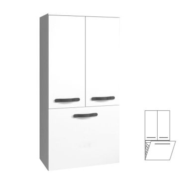 Pelipal Universelle Beimöbel Mittelschrank / Midischrank - 60 cm