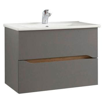 Pelipal Capri Keramikwaschtisch und Unterschrank 75 cm