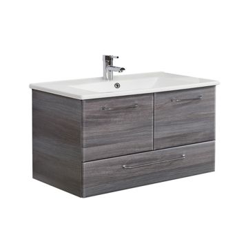 Pelipal Filo Waschtisch mit Unterschrank 100 cm Skizze