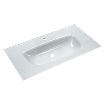 Pelipal Serie 7040 Möbelwaschtisch / Glaswaschtisch - 92 cm