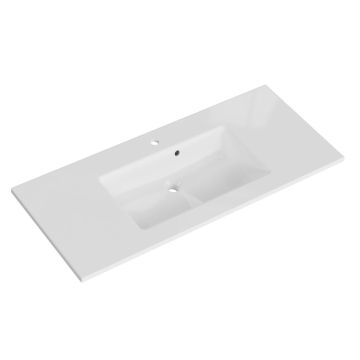 Pelipal Serie 7040 Möbelwaschtisch / Mineralmarmor-Waschtisch - 122 cm