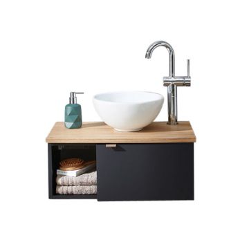 Pelipal Serie 6915 Keramik-Aufsatzbecken mit Unterschrank 61 cm