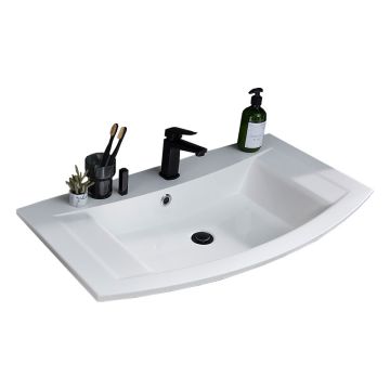 Pelipal Serie 7045 Mineralmarmor-Waschtisch 91 cm