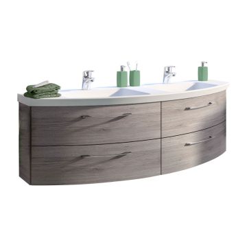 Pelipal Cassca Doppelwaschtisch mit Unterschrank 150 cm