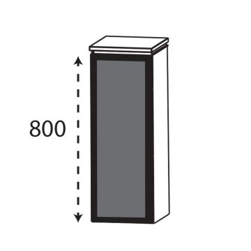 Puris Cool Line Highboard - 30 cm Skizze