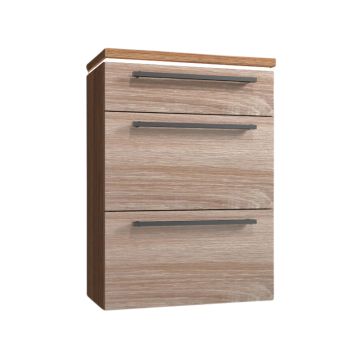 Puris Cool Line Highboard 60 cm, mit 2 Auszügen und 1 Schubkasten