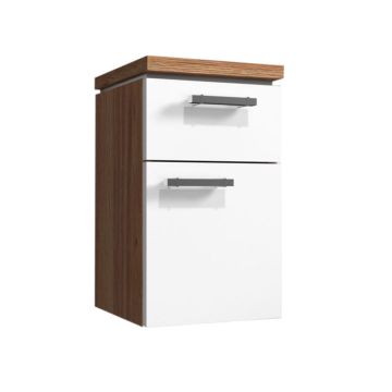 Puris Cool Line Unterschrank 30 cm, mit 1 Tür und 1 Schubkasten