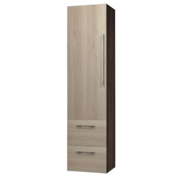 Puris Kera Plan Hochschrank 40 cm, mit 1 Tür, 2 Auszügen