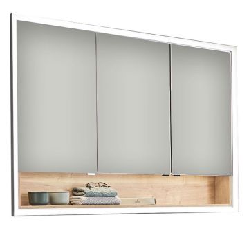 Puris Kera Plan Spiegelschrank - 145,1 cm, Einbauspiegelschrank