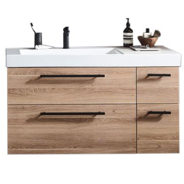 Puris Kera Plan Waschtisch mit Unterschrank - 122 cm