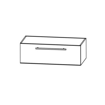 Puris Kera Plan Plattenunterschrank 40 cm 1 Auszug Skizze