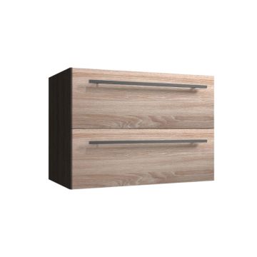 Puris Kera Plan Waschtischunterschrank - 55 cm, 2 Auszüge für LAUFEN Pro S 600