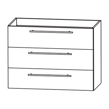Puris Kera Plan Waschtischunterschrank - 120 cm