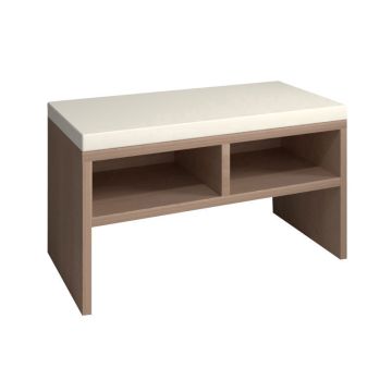 Puris Star Line Sitzbank mit 2 Ablagefächern und 1 Sitzkissen 90 cm