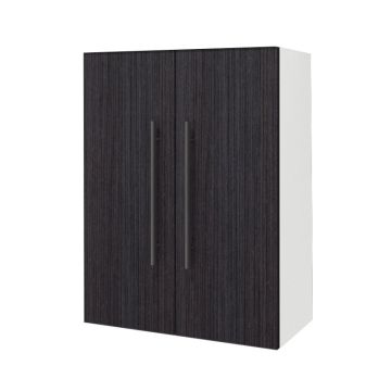 Puris Kera Plan Highboard - 60 cm, mit 2 Türen, 2 Glasfachböden