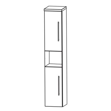 Puris Classic Line Hochschrank 30 cm Skizze