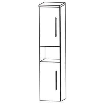 Puris Classic Line Hochschrank 40 cm Skizze