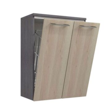 Puris Fresh Highboard 60 cm, mit 1 Wäschekippe offen